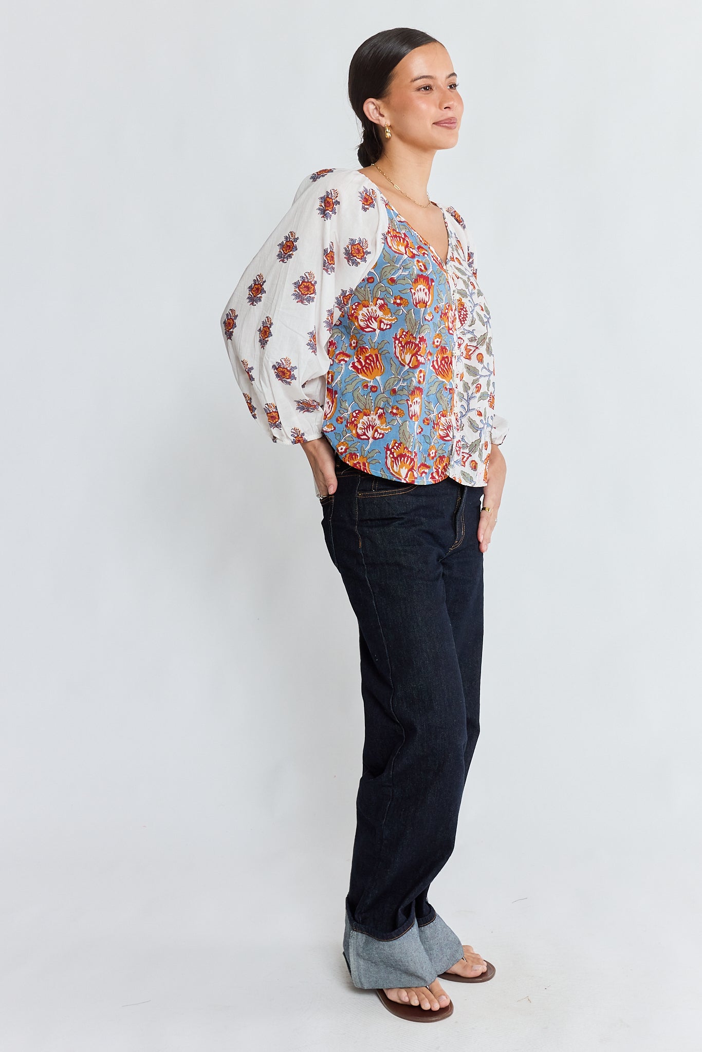 Zane Shirt Multi Tops Ibisa