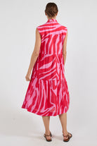 Zephyr MIDI Dress Melon Dresses Ibisa