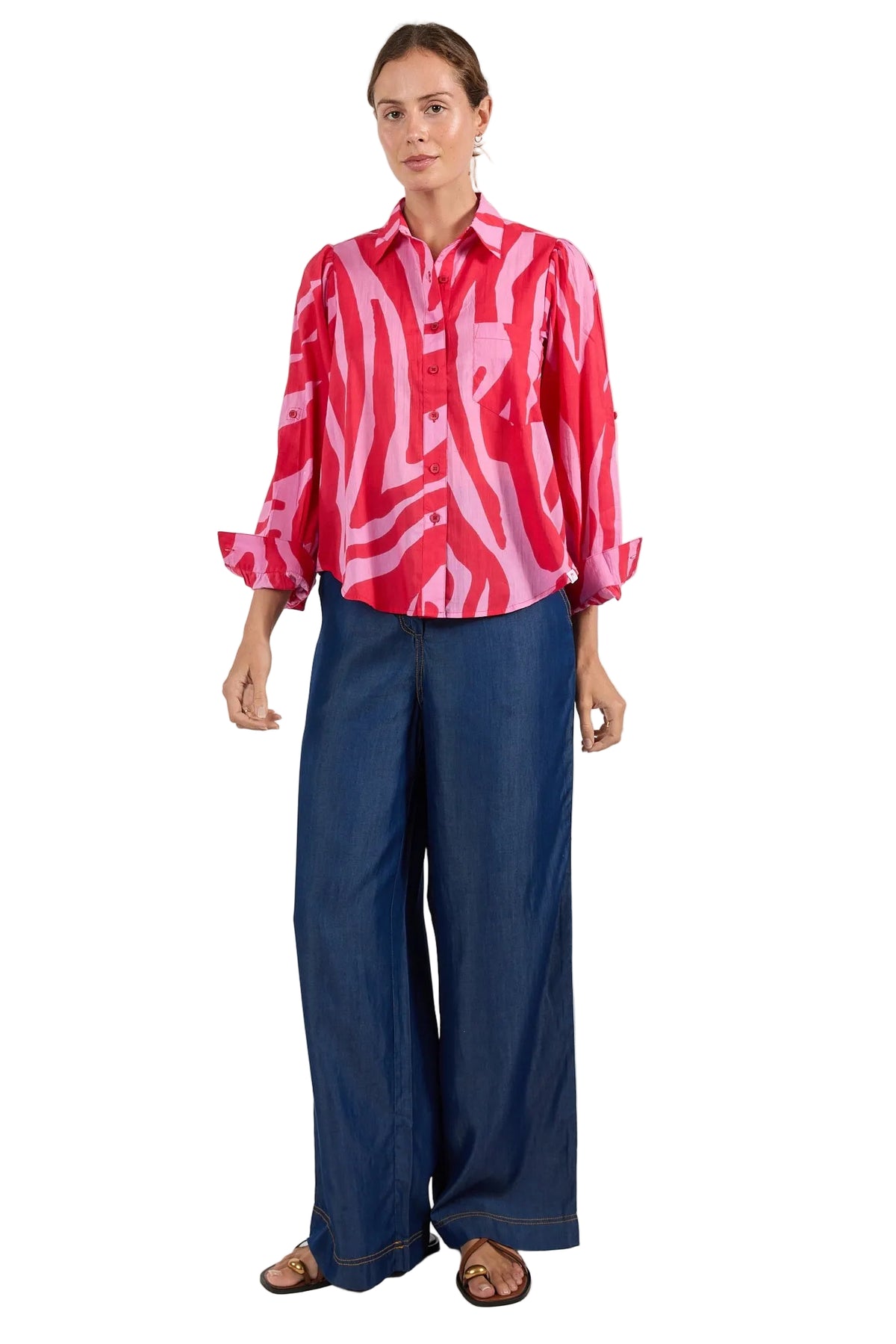 Zephyr Shirt Melon Tops Ibisa XS(36)