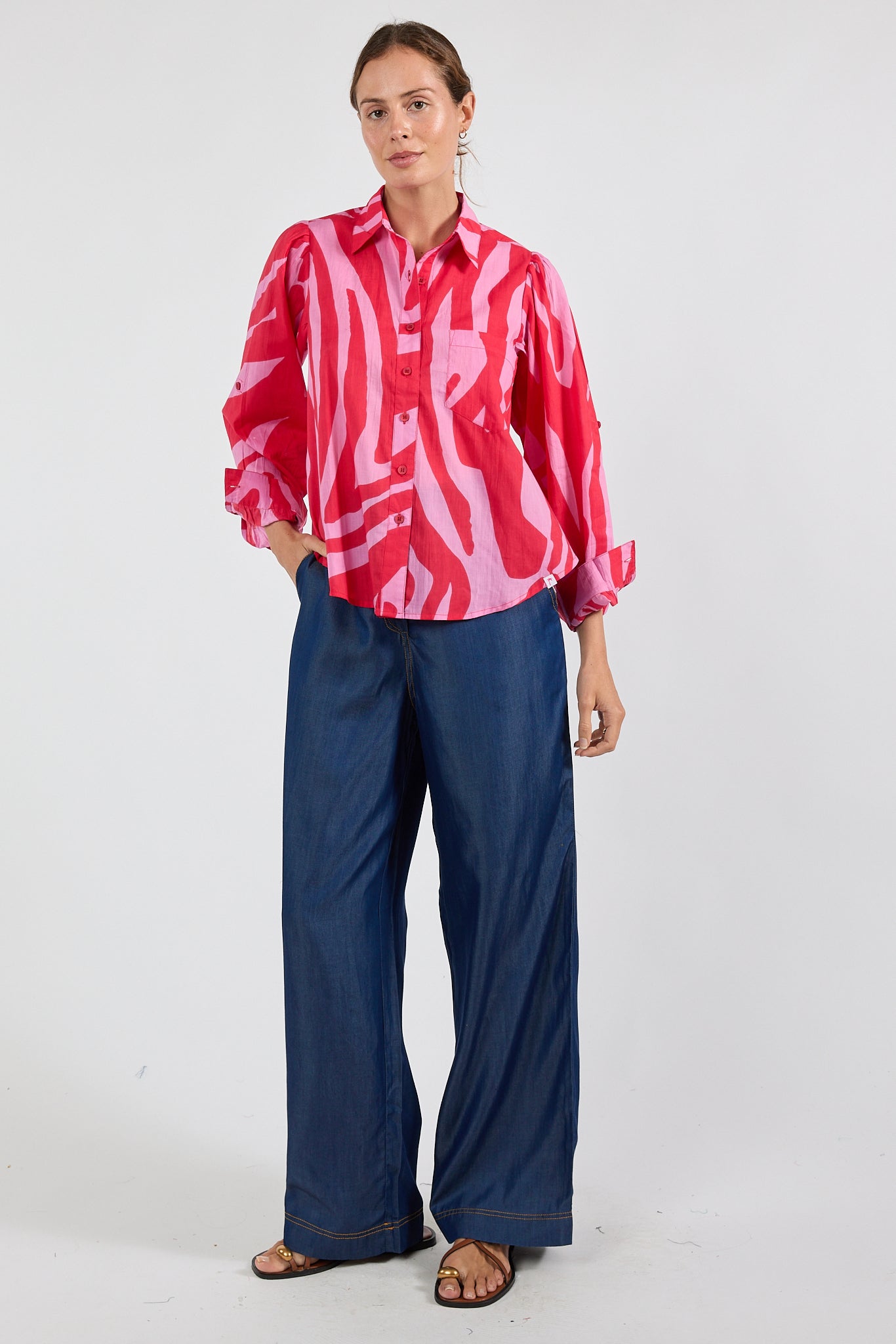 Zephyr Shirt Melon Tops Ibisa