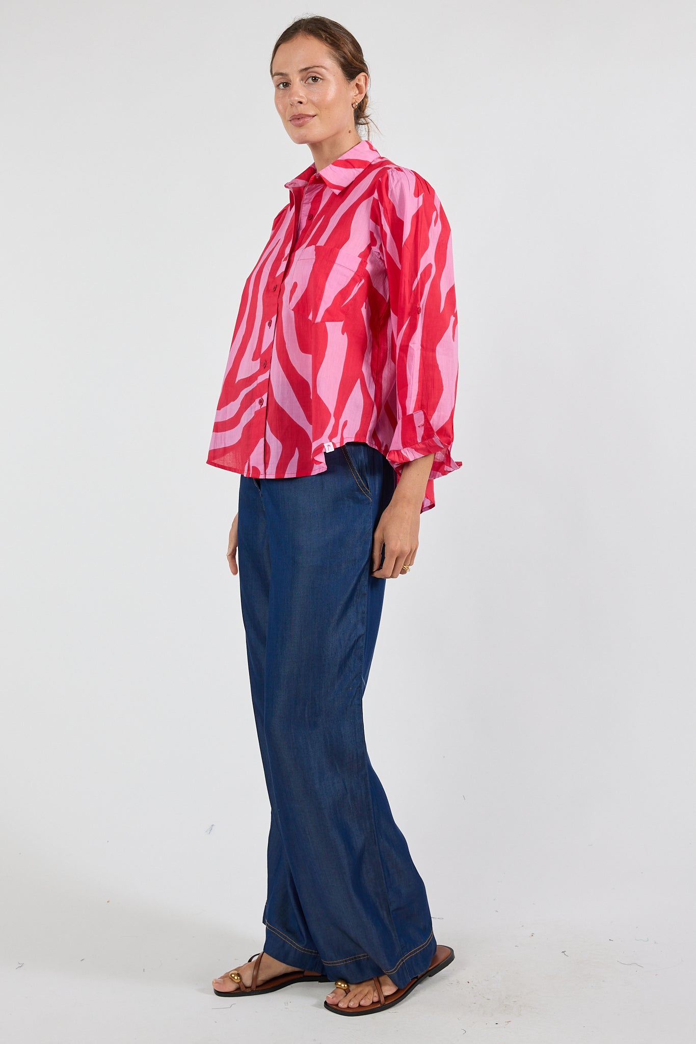 Zephyr Shirt Melon Tops Ibisa