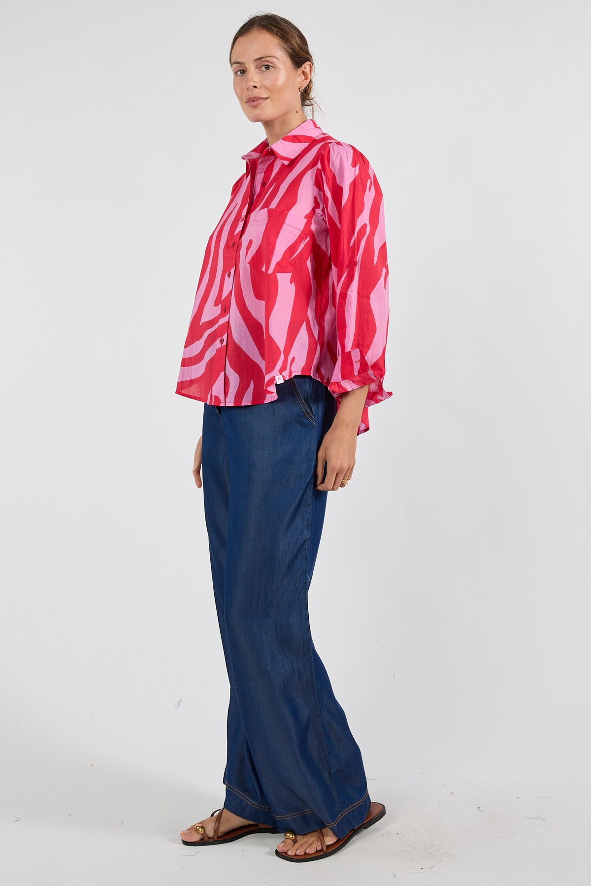 Zephyr Shirt Melon Tops Ibisa