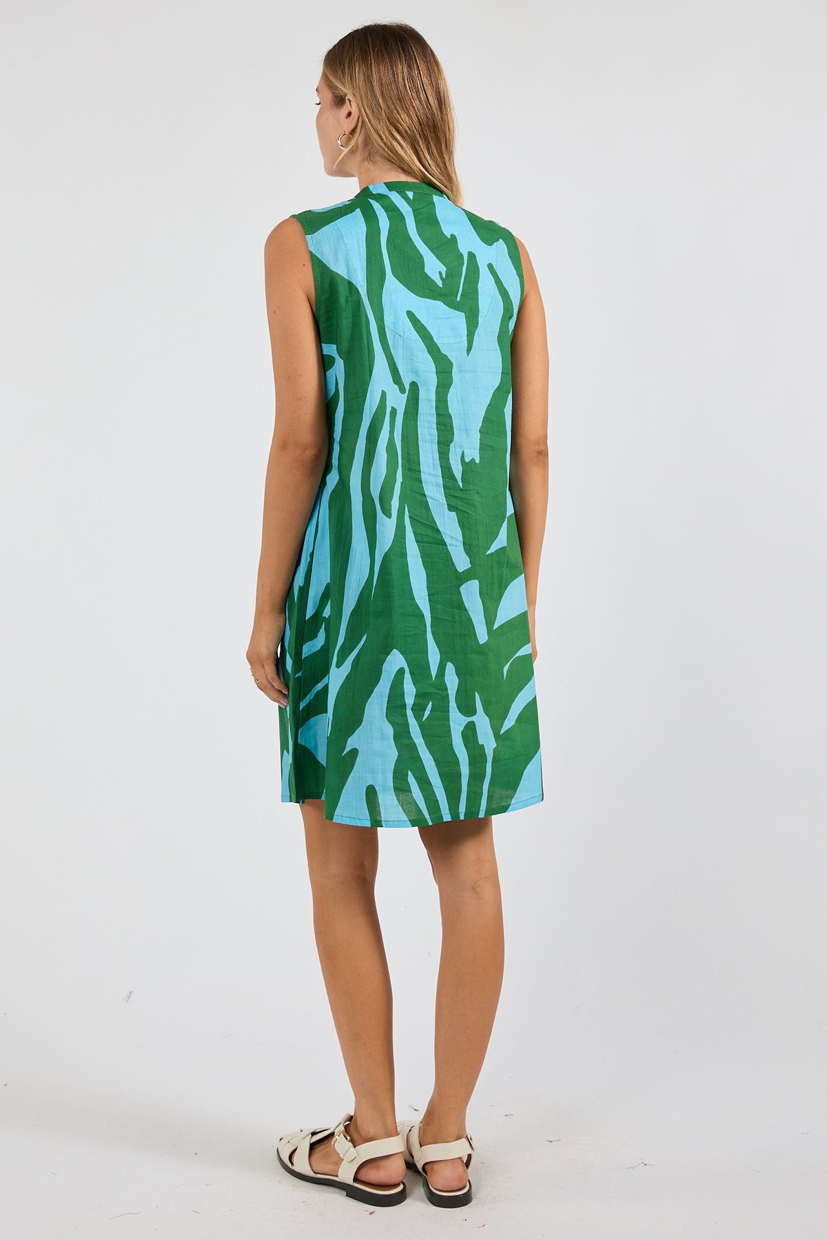 Zephyr Slvless Dress Sea Dresses Ibisa