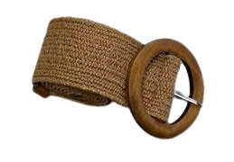 Summer Round Buckle Belt Brown Belts Evie Clare