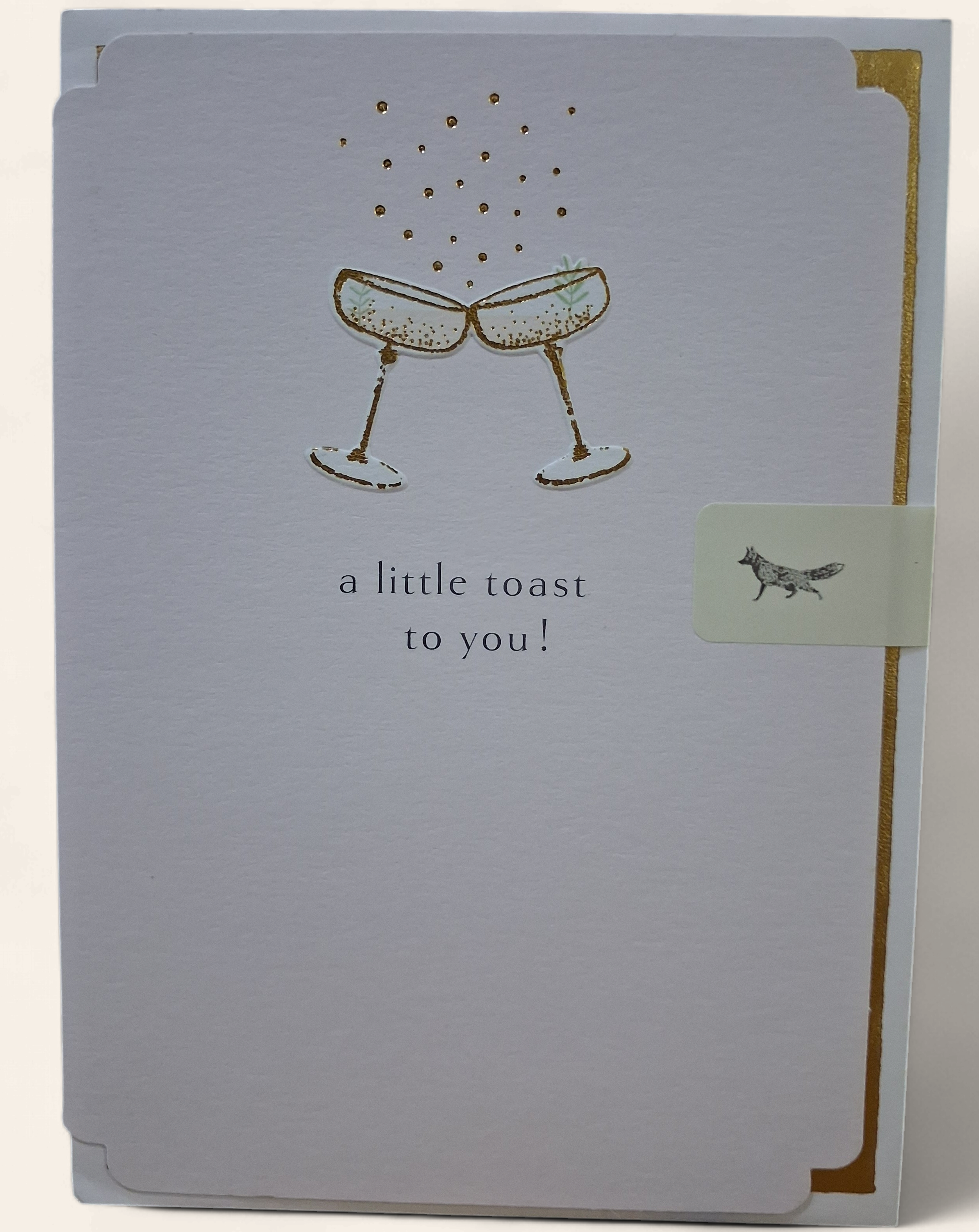 A little Toast to You Card Cards and Wrap Waterlyn