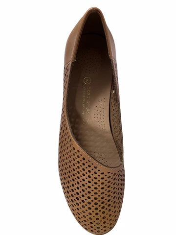 Kath Shoe Camel Shoes Step on Air