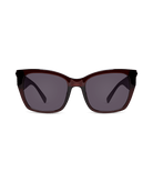 Womens Sunglass Cresent Wine Tort Merlot - Global Free Style