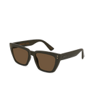 Brunswick Womens Sunglass Forest/Brown Sunglasses & Glasses White Haven