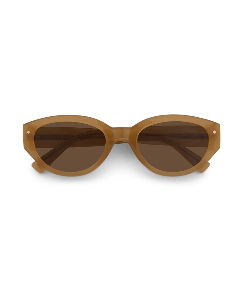 Noosa Womens Sunglass Lemon/Brown Sunglasses & Glasses Wollumbin