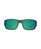 Mens Sunglass Stradbroke Black Green - Global Free Style