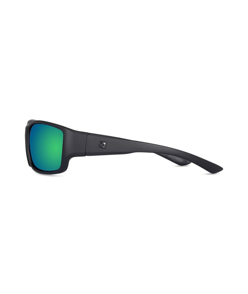 Mens Sunglass Stradbroke Black Green - Global Free Style