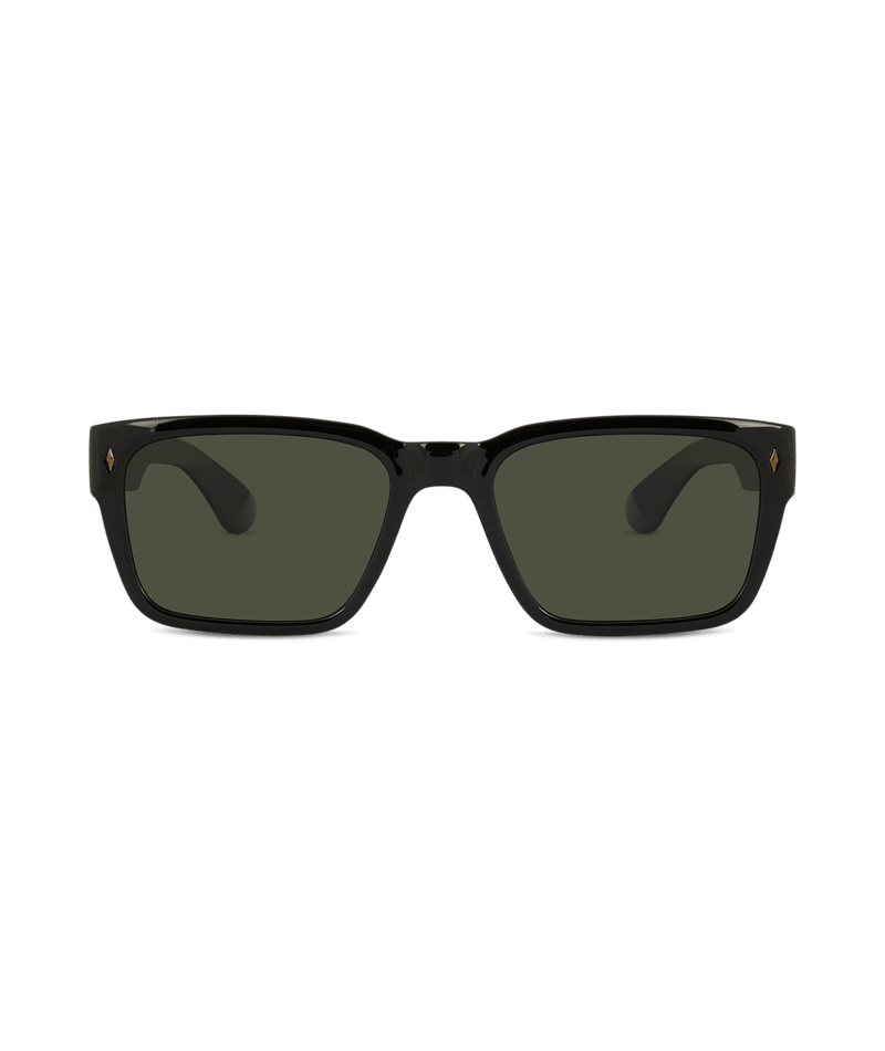 Kirra Mens Sunglass Black/Green Sunglasses & Glasses White Haven