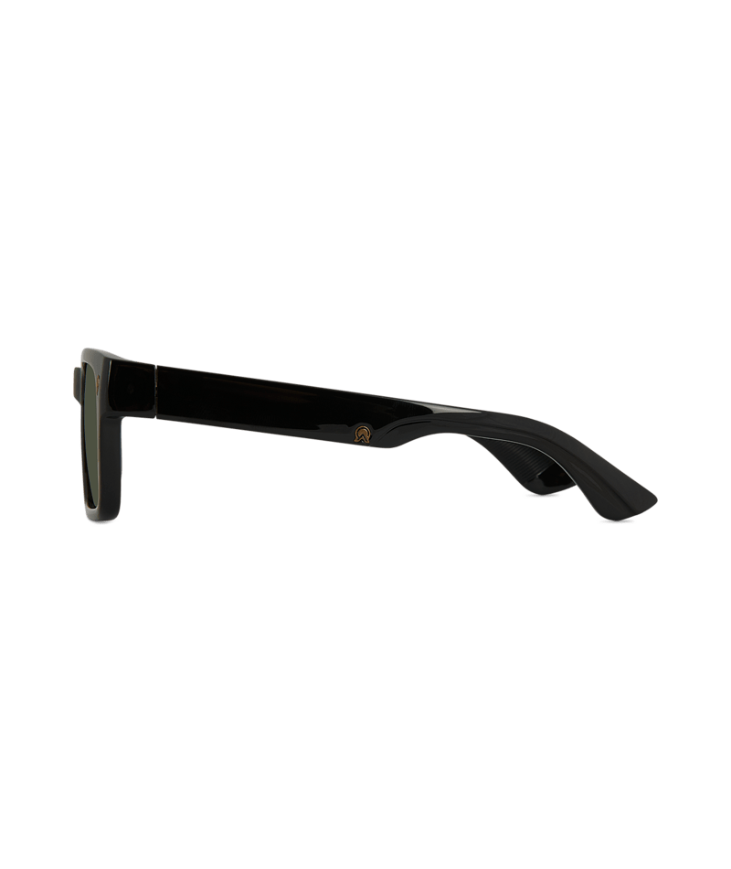 Kirra Mens Sunglass Black/Green Sunglasses & Glasses White Haven