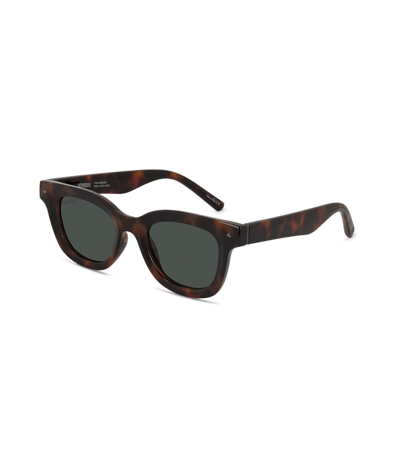 Nimbin Universal Sunglass Coconut/Green Sunglasses & Glasses Wollumbin