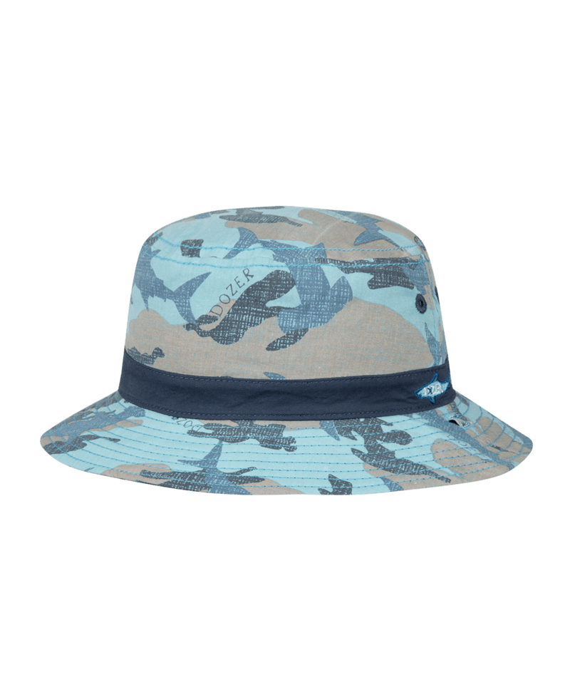 Dozer Boys Bucket Hat Reef Blue Kids Hats Dozer