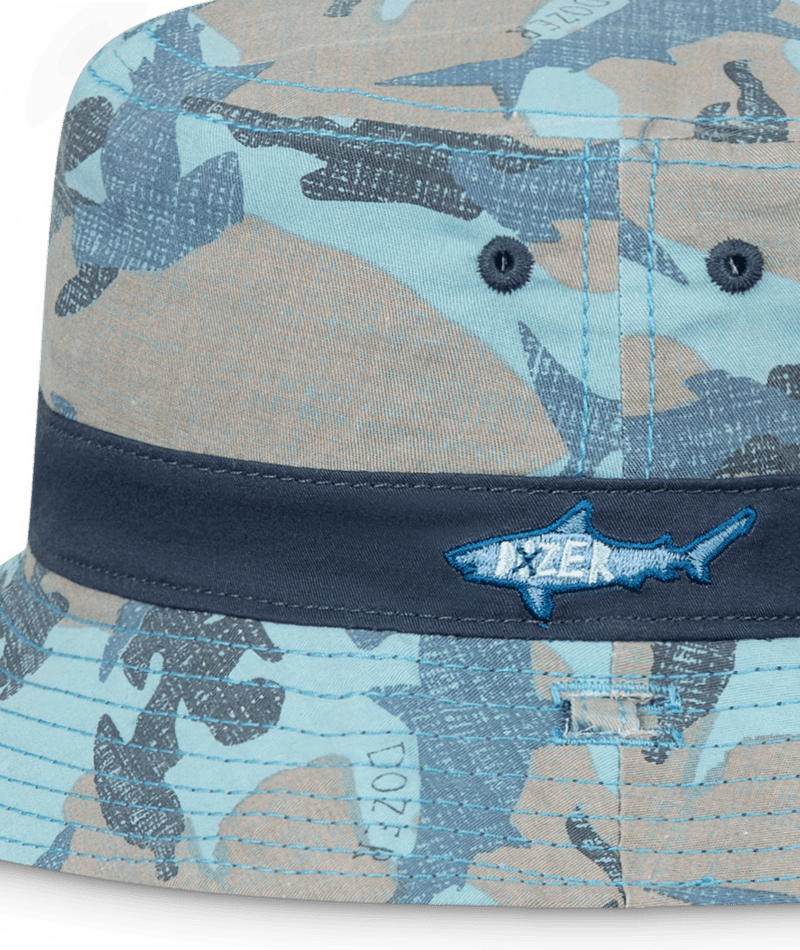 Dozer Boys Bucket Hat Reef Blue Kids Hats Dozer
