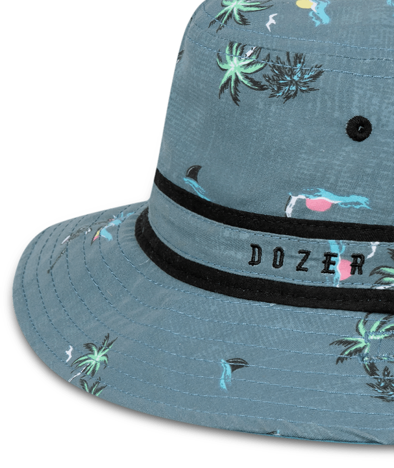 Bare Bones Boys Bucket Blue Kids Hats Dozer