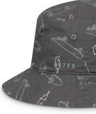 Gawler Boys Bucket Charcoal Kids Hats Dozer
