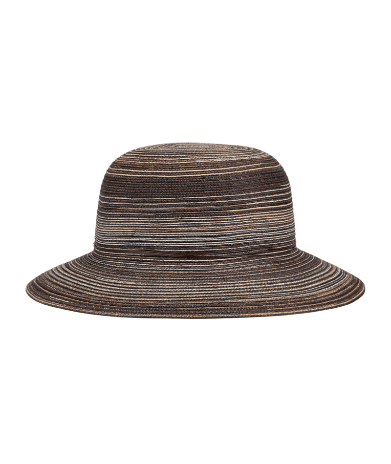 Sophia Womens Short Brim Chocolate Hats & Millinery Kooringal