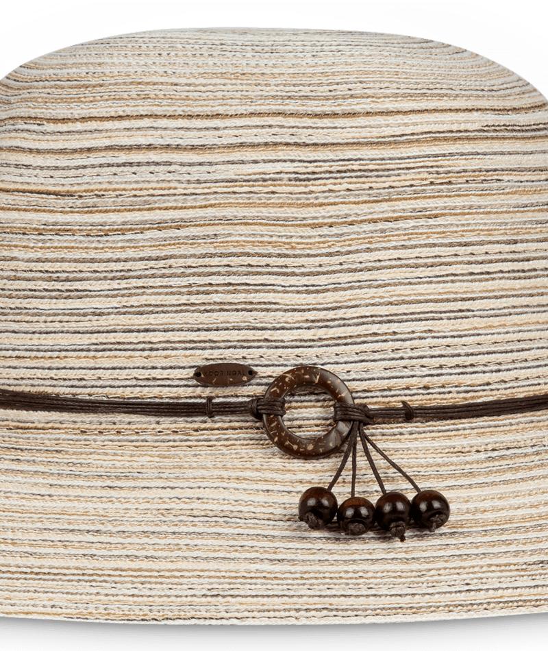 Womens Short Brim Sophia Taupe - Global Free Style