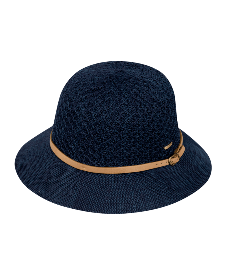 Cassie Womens Short Brim Indigo Hats & Millinery Kooringal