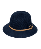 Cassie Womens Short Brim Indigo Hats & Millinery Kooringal