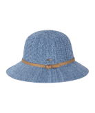 Cassie Womens Short Brim Powder Blue Hats & Millinery Kooringal