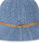 Cassie Womens Short Brim Powder Blue Hats & Millinery Kooringal