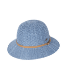 Cassie Womens Short Brim Powder Blue Hats & Millinery Kooringal