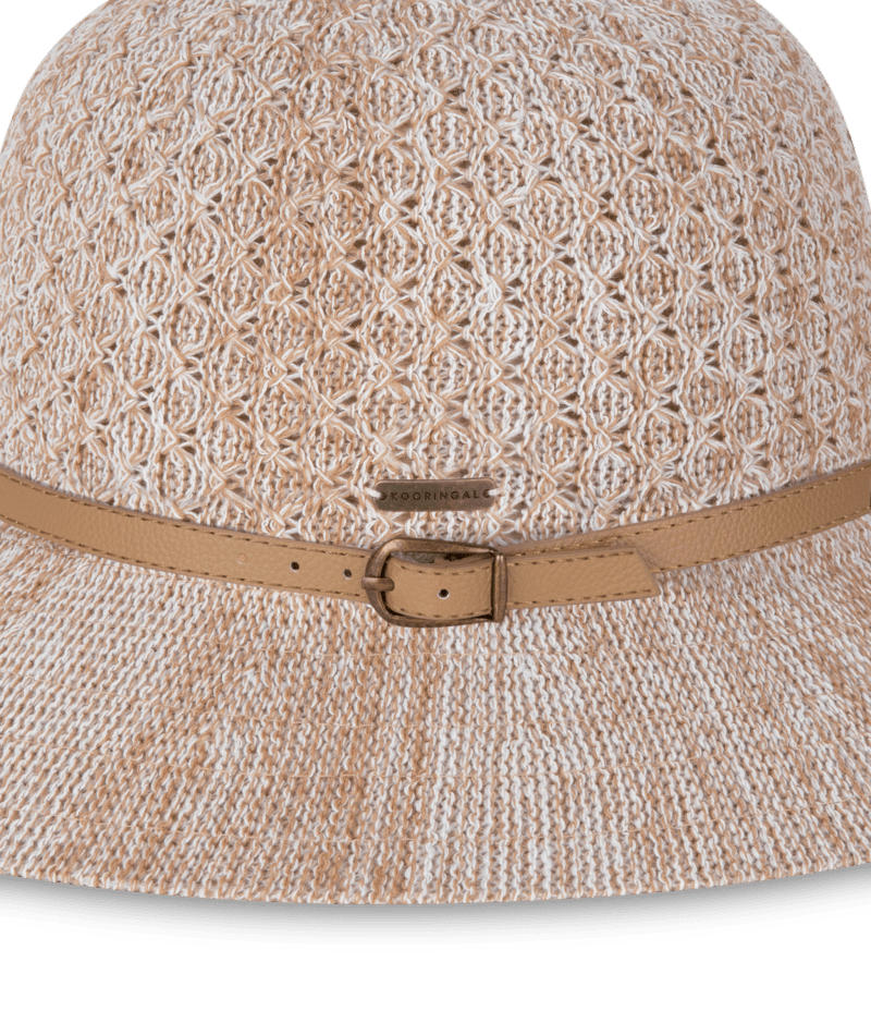 Cassie Womens Short Brim Natural Hats & Millinery Kooringal