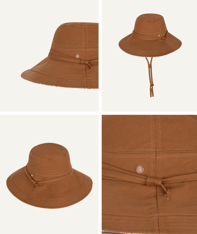 Womens Mid Brim Noosaville Almond Hats & Millinery Kooringal