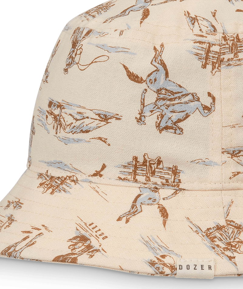 Talaroo Baby Boys Bucket Natural Kids Hats Dozer