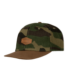 Kristian Boys Flat Brim Cap Camo Kids Hats Dozer