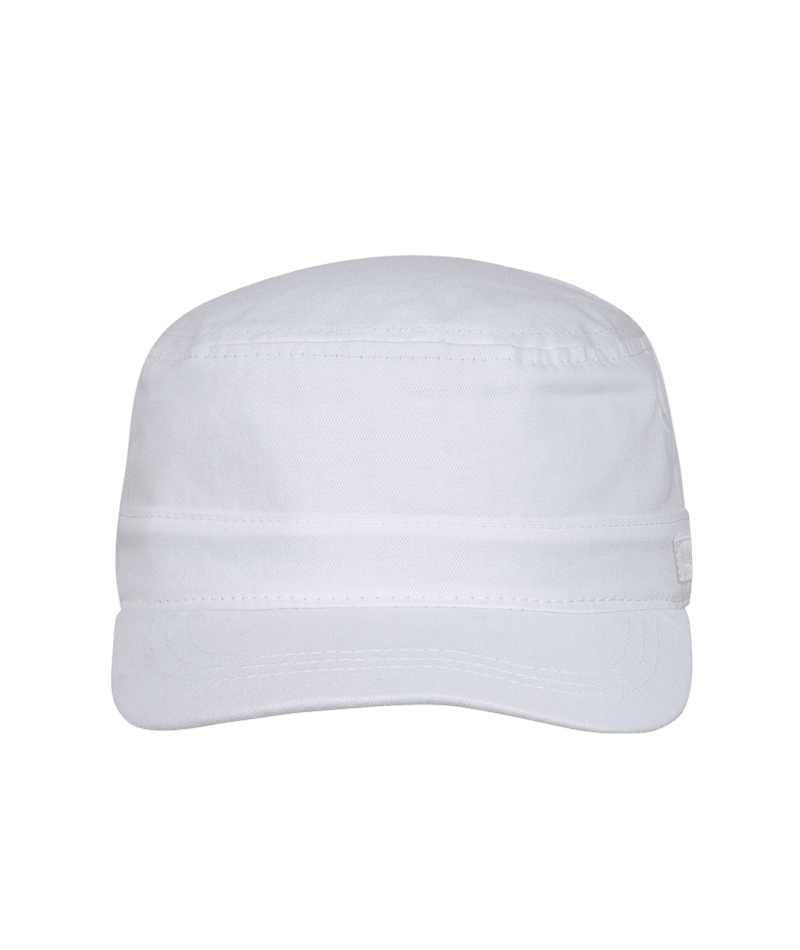 Womens Mao Cap Marley White Hats & Millinery Kooringal