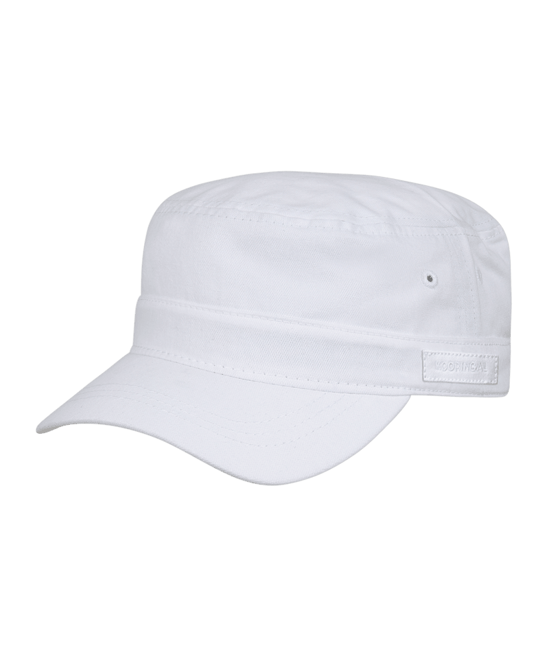 Womens Mao Cap Marley White Hats & Millinery Kooringal