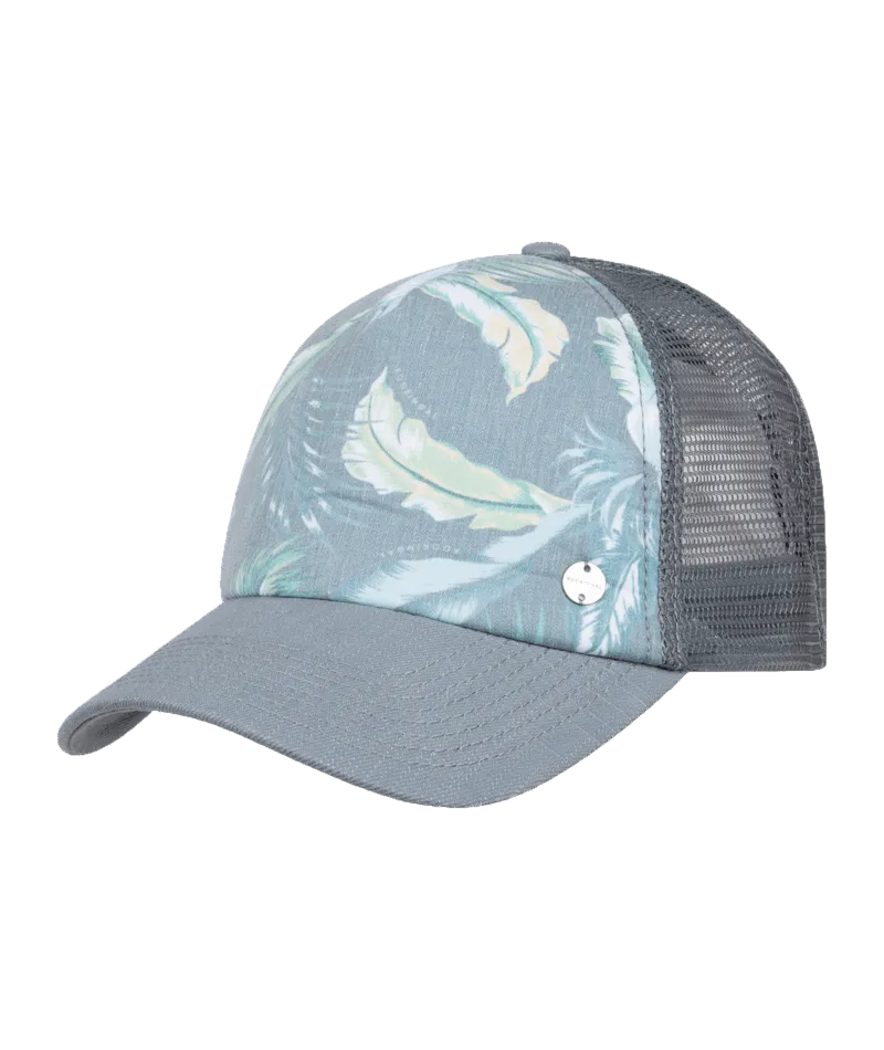 Gidget Womens Trucker Cap Blue Hats & Millinery Kooringal