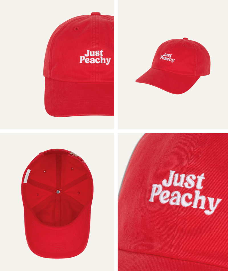 Slogan Bay Womens Dad Cap Red Hats & Millinery Kooringal
