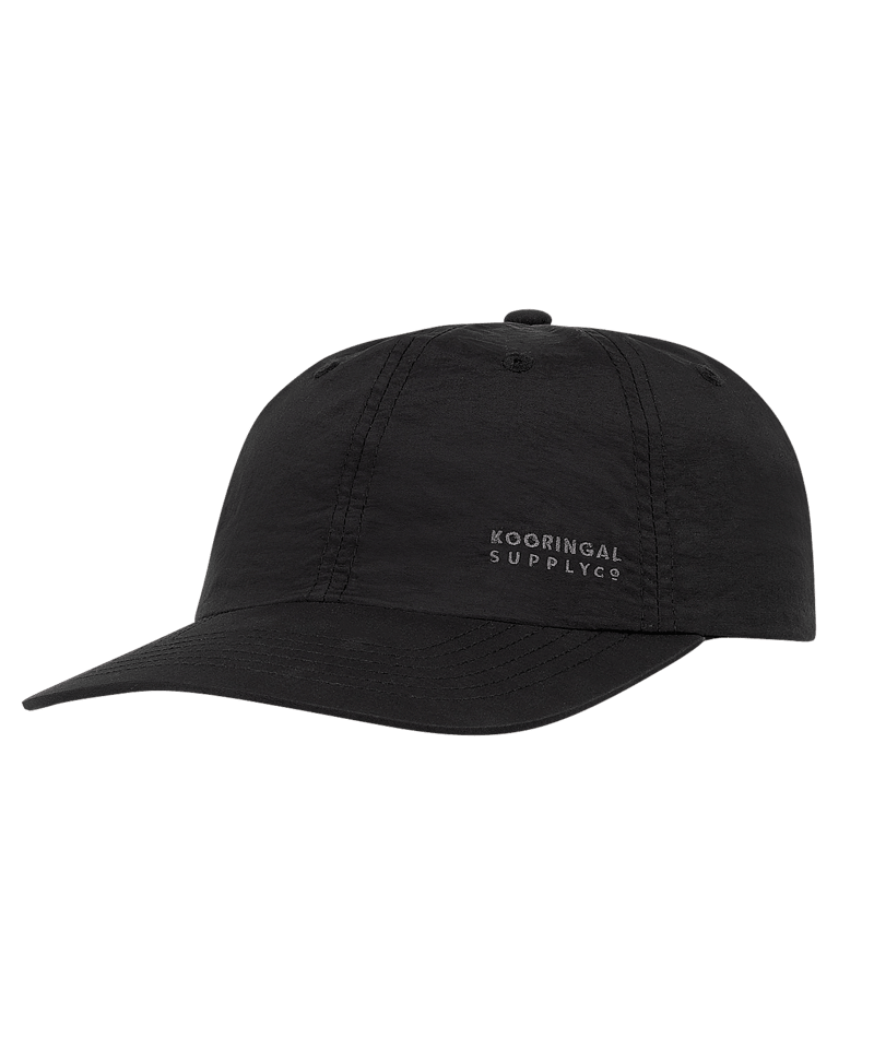 Men's Casual Cap Campbell Black Hats & Millinery Kooringal