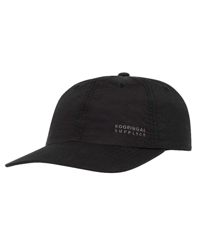 Campbell Mens Casual Cap Black Hats & Millinery Kooringal