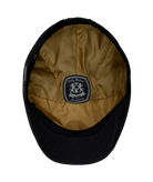 Mens Driver Cap Harlin Black Mens Hats Kooringal