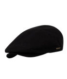 Mens Driver Cap Harlin Black Mens Hats Kooringal