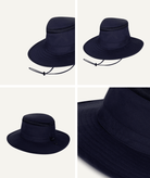 Idaho Mens Mid Brim Navy Mens Hats Kooringal