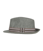Flynn Mens Fedora Graphite Mens Hats Kooringal