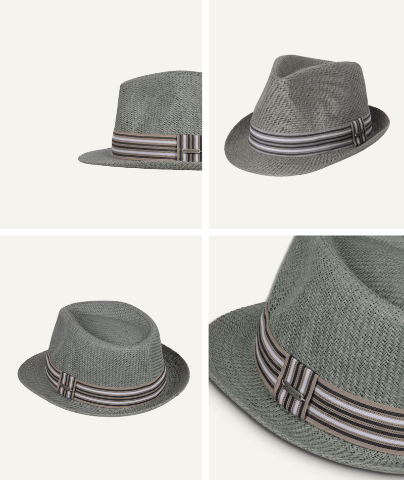 Flynn Mens Fedora Graphite Mens Hats Kooringal