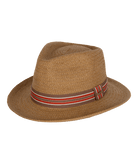 Hervey Bay Mens Fedora Tea Mens Hats Kooringal S/M