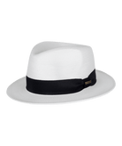 Heron Mens Fedora White Mens Hats Kooringal S/M (57cm)