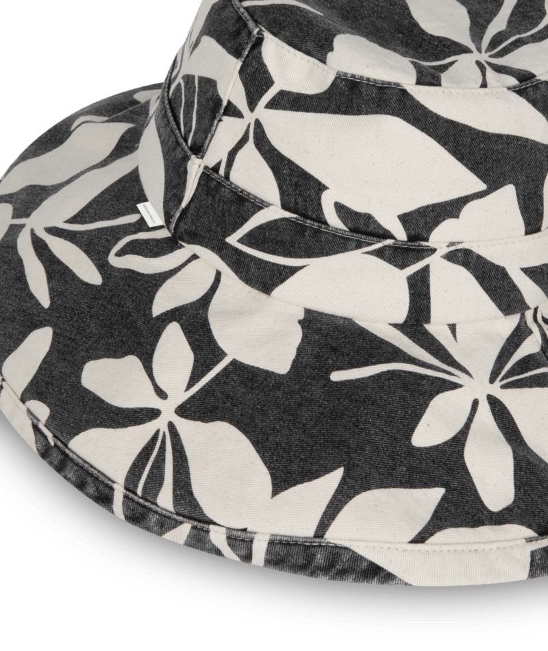 Womens Floppy Coral Bay Black Hats & Millinery Kooringal