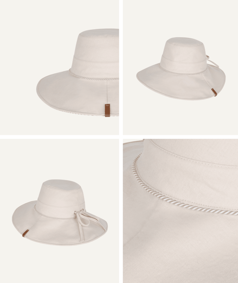 Shelly Beach Womens Floppy Natural Hats & Millinery Kooringal