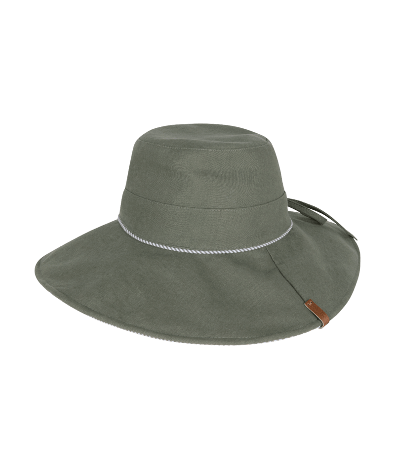 Shelly Beach Womens Floppy Olive Hats & Millinery Kooringal