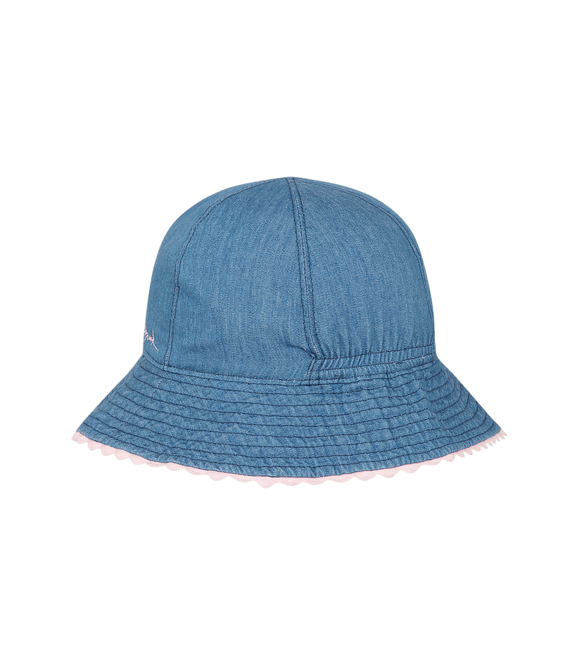 Ceduna Baby Girls Floppy Chambray Kids Hats Millymook